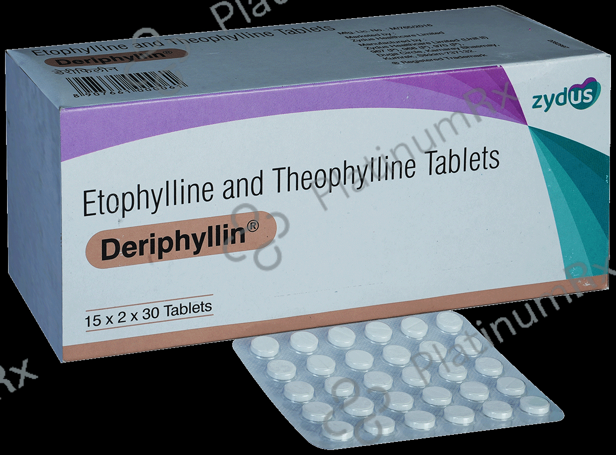 Deriphyllin 77/23mg Tablet 30s