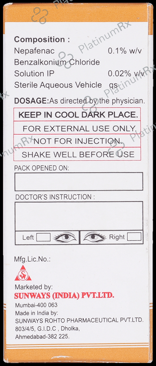 Xinep 0.1% Eye Drop 5ml