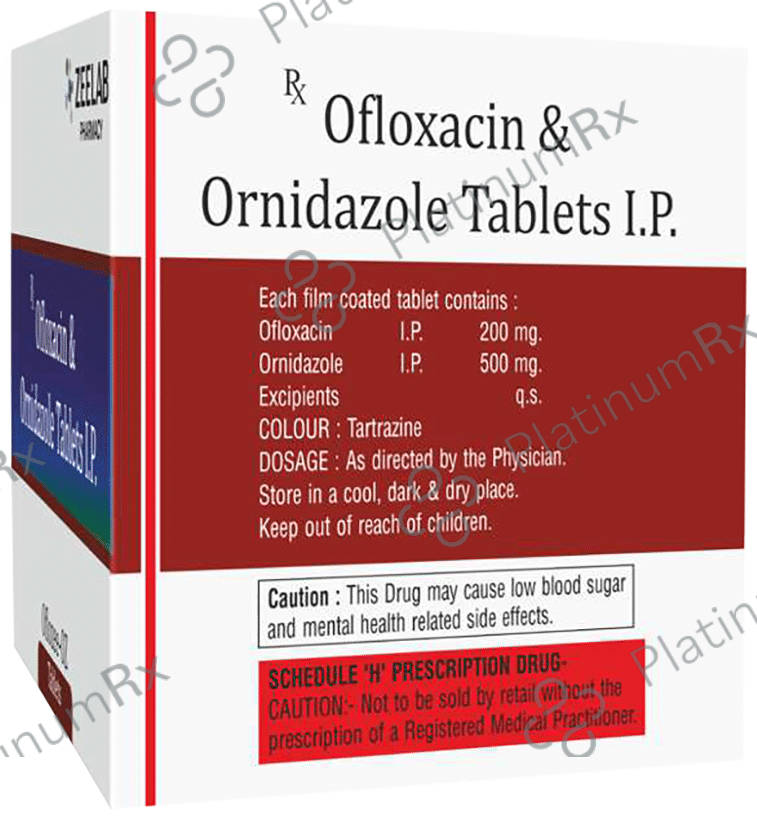 Oflozee-OZ Tablet