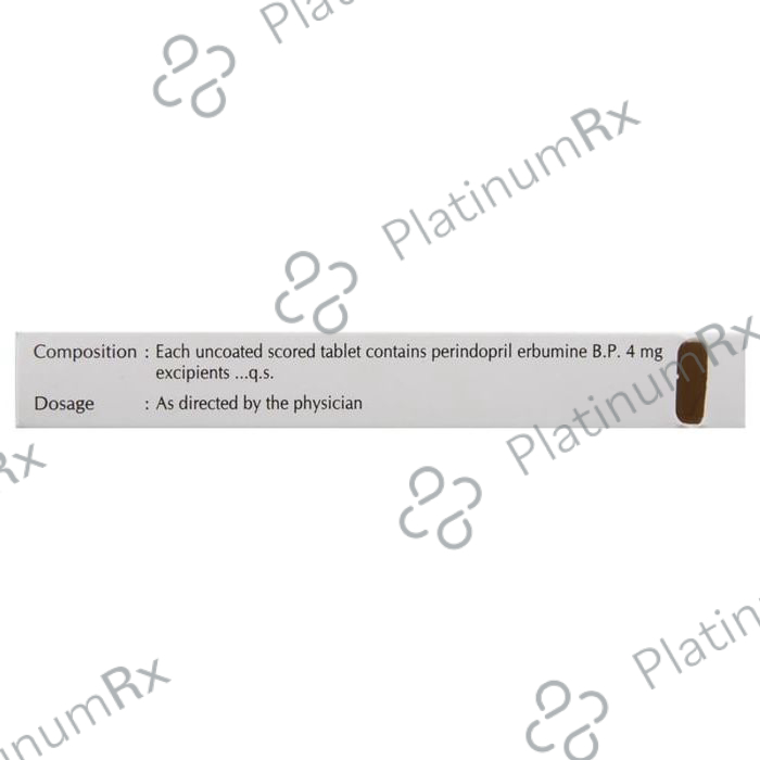 Coversyl 4mg Tablet 10s