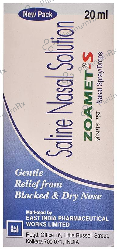 Zoamet S 0.65% Nasal Spray/Drop 20ml