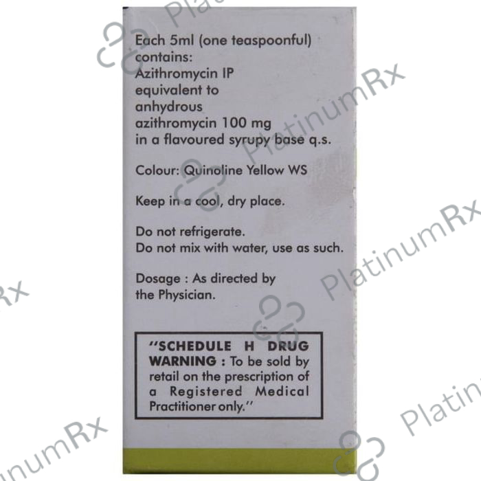 Azilide 100mg/5ml Suspension 15 ml