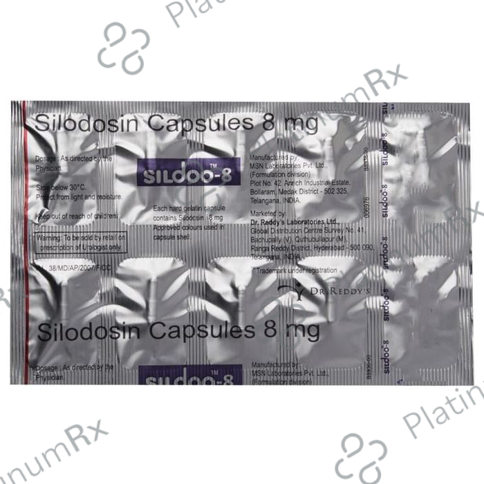Sildoo 8mg Capsule 10s