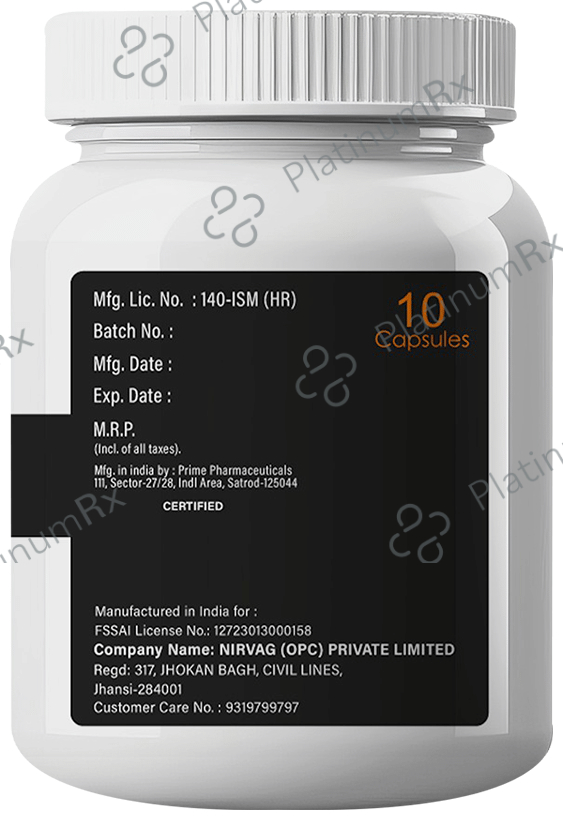 Manly Method Gens Capsules (10 Each) 1 Bottle