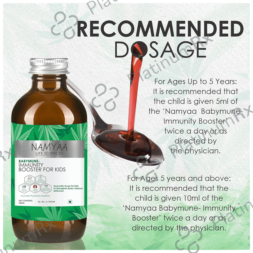 Namyaa Babymune - Immunity Booster for Kids