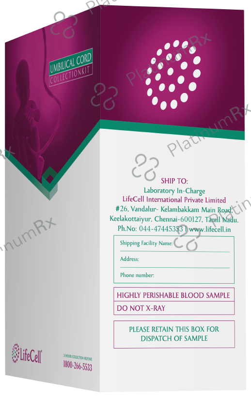 LifeCell BabyCord 21 Year Bank Baby's Stem Cells with a One Time Payment