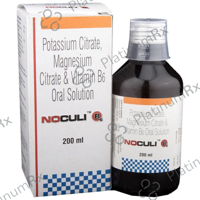 Noculi B6 1100/375/25mg Oral Solution 200ml