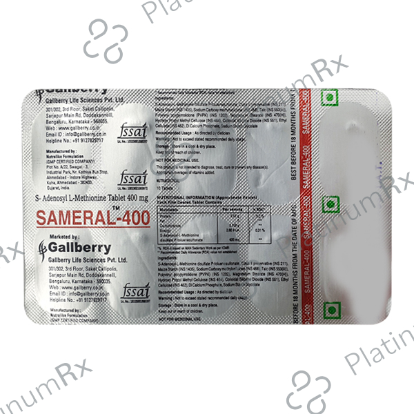 Sameral 400mg Tablet 10s