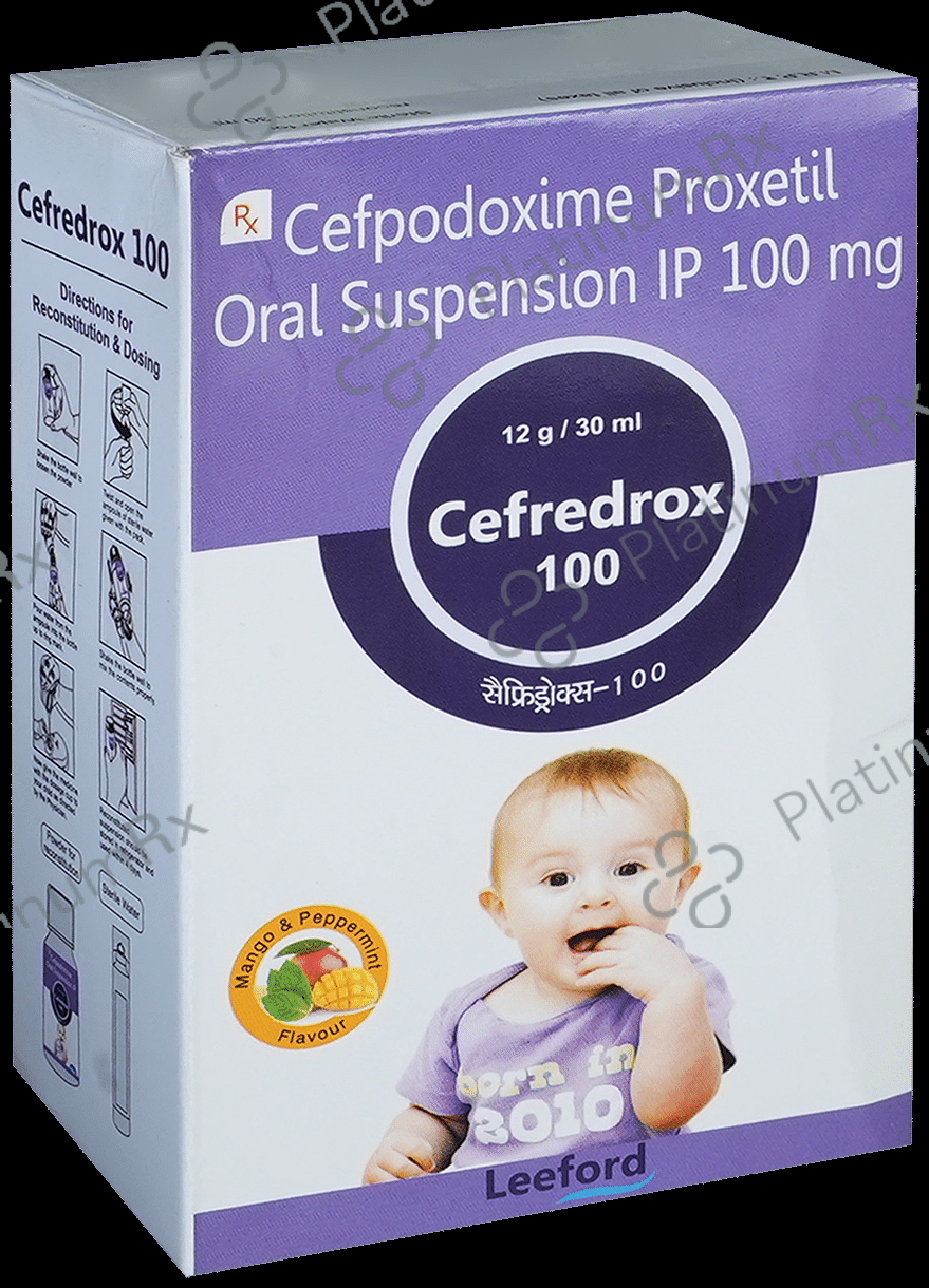 Cefredrox 100mg Syrup