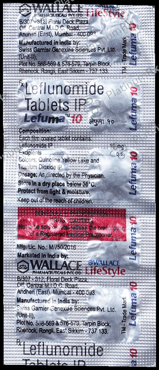 Lefuma 10mg Tablet 10s