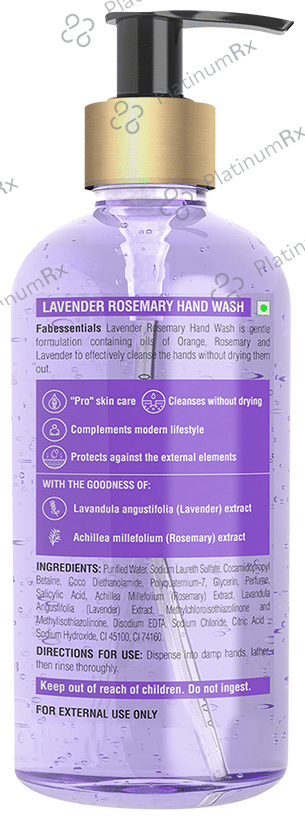 Fabessentials Lavender & Rosemary Hand Wash