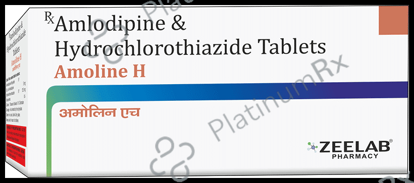 Amoline H 5mg/12.5mg Tablet