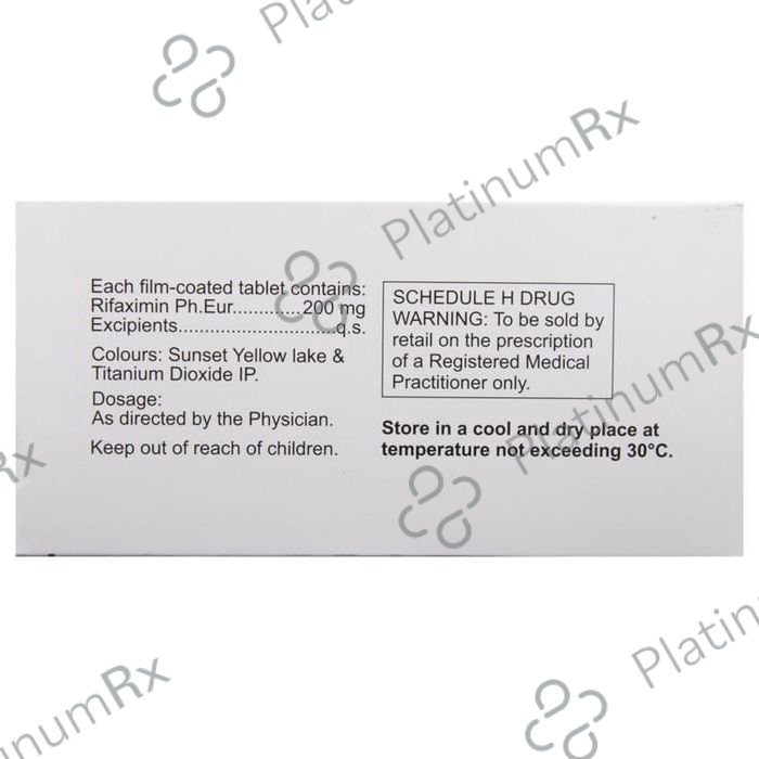 Rifakem 200mg Tablet 10s