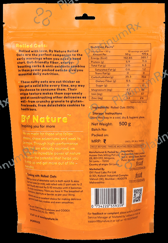 By Nature Rolled Oats