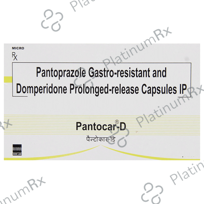 Pantocar D 20/40mg Capsule PR 10s