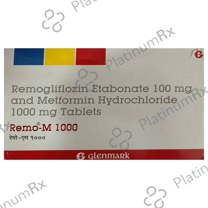 Remo M 100/1000mg Tablet 10s