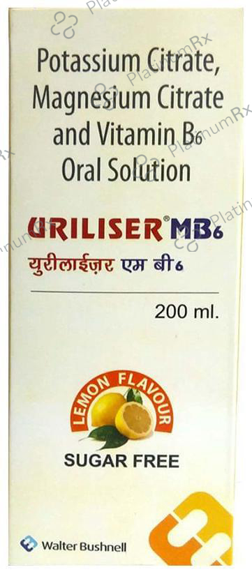 Uriliser MB6 Oral Solution 200ml
