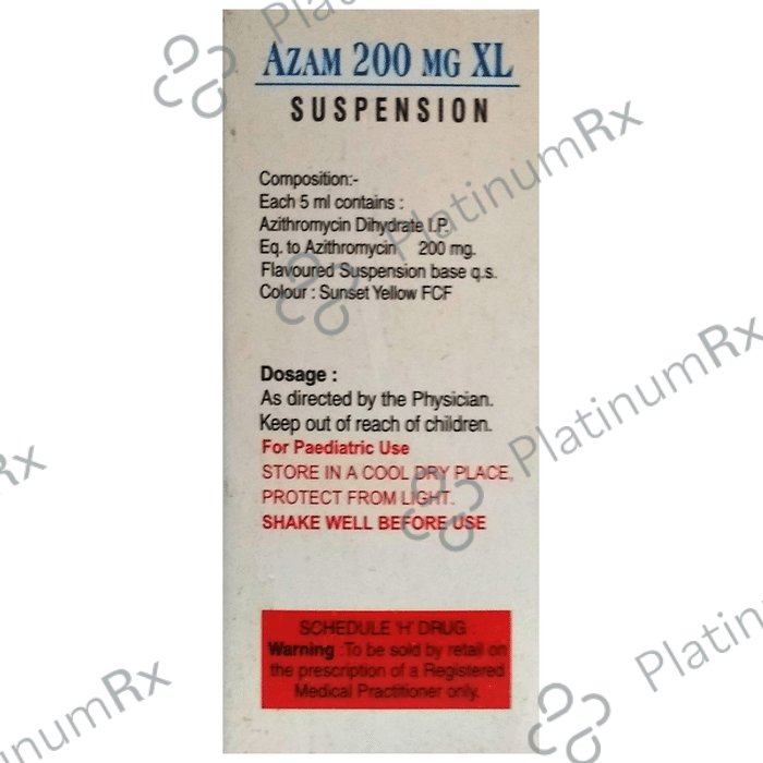 Azam 200mg XL Oral Suspension