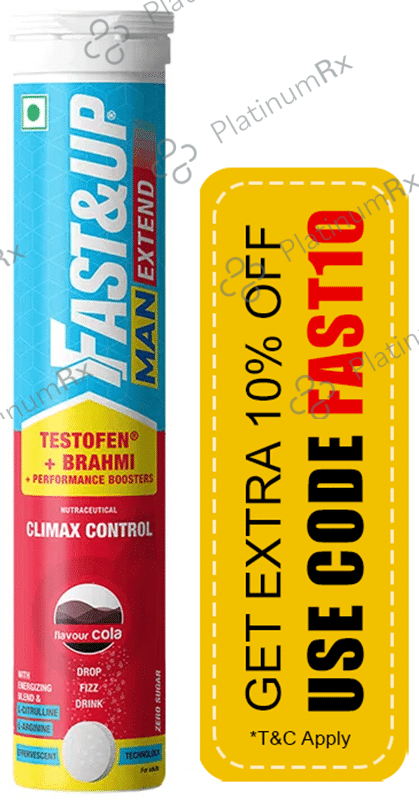 Fast&Up Man Extend Effervescent Tablet Cola