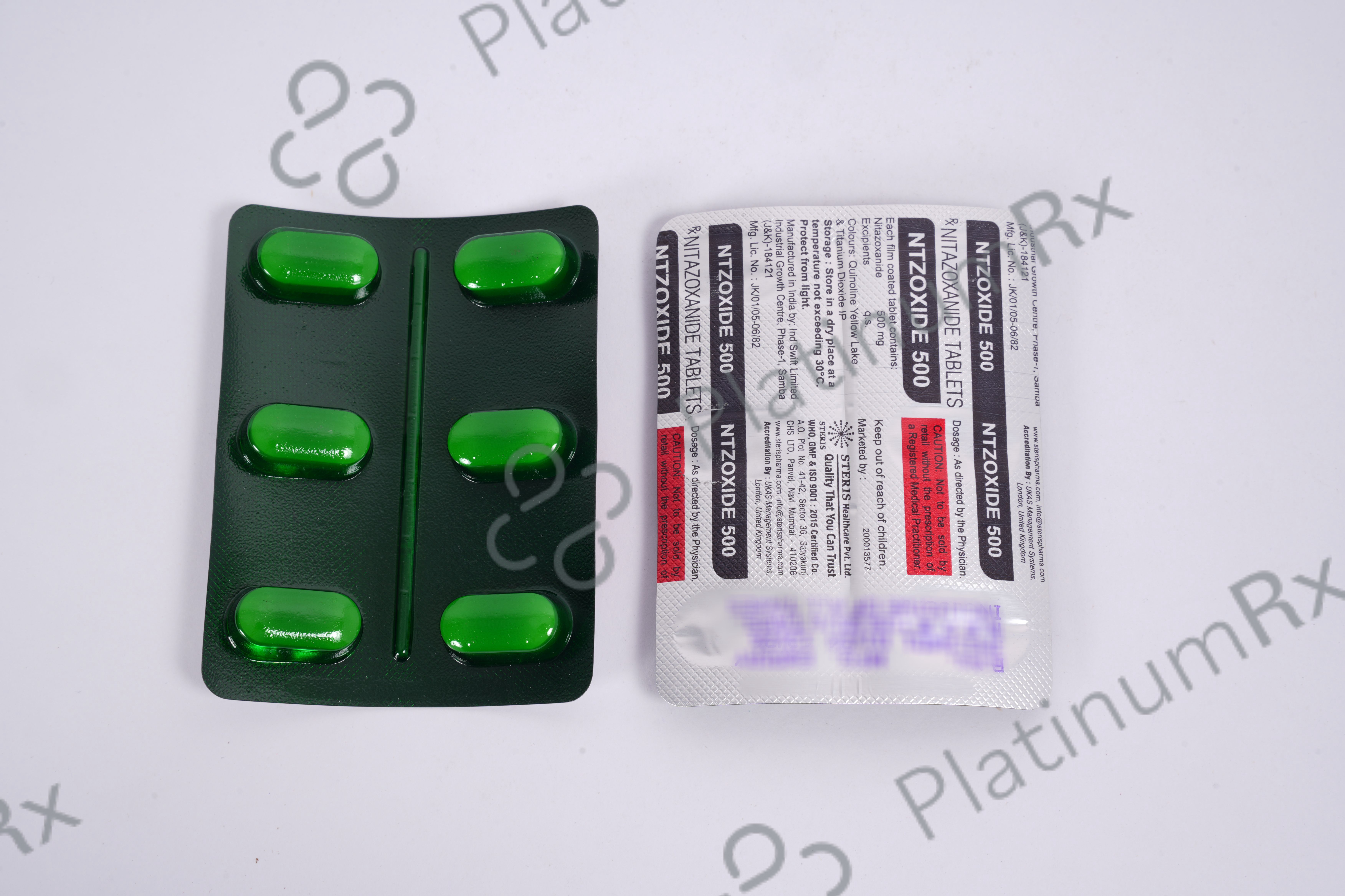 Ntzoxide 500mg Tablet 6s
