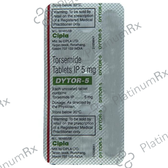 Dytor 5mg Tablet 15s