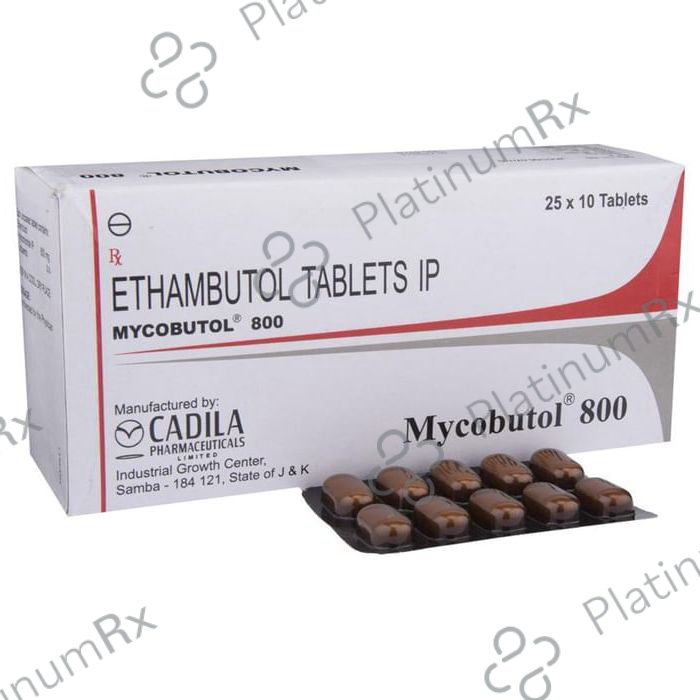 Mycobutol 800 Tablet