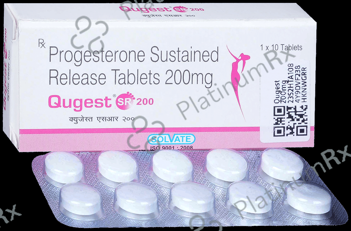 Qugest 200mg Tablet SR