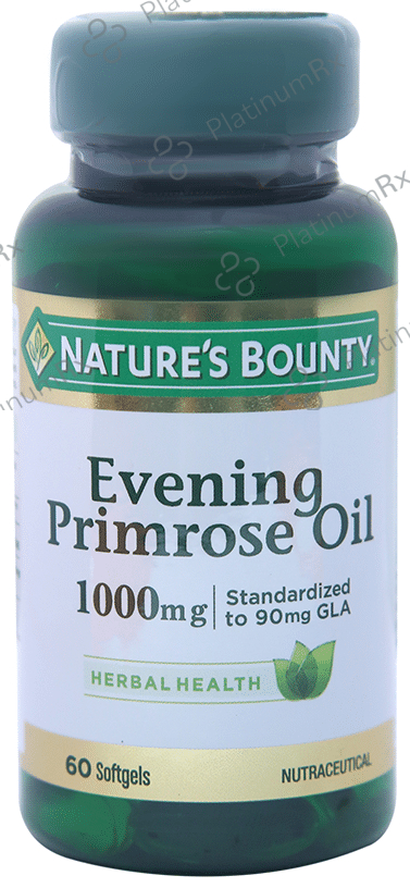 Nature's Bounty Evening Primrose Oil 1000mg Softgel