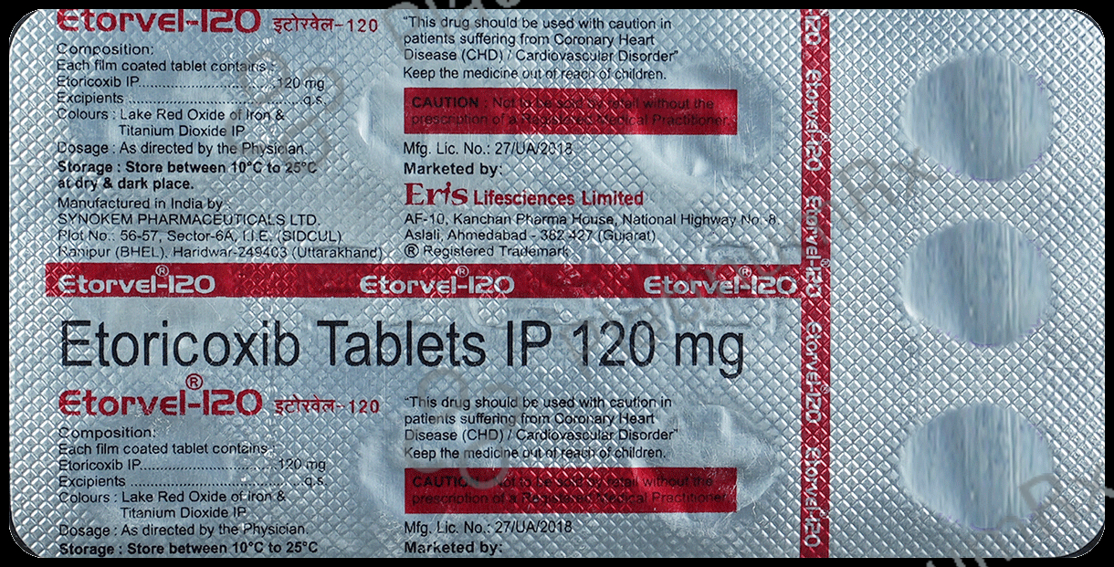 Etorvel 120mg Tablet