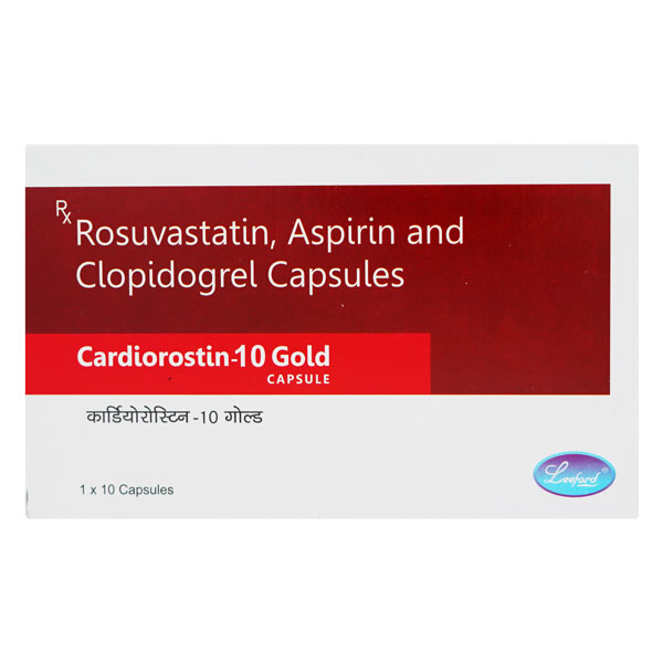 Cardiorostin Gold 75/10/75mg Cap 10s