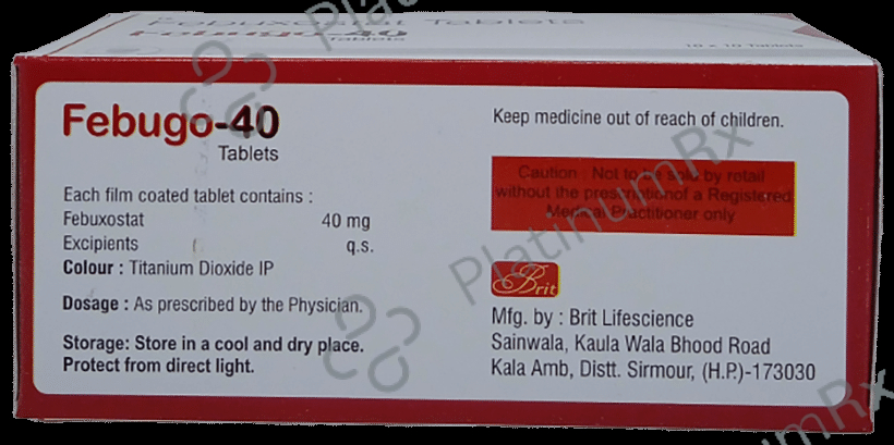 Febugo 40 Tablet