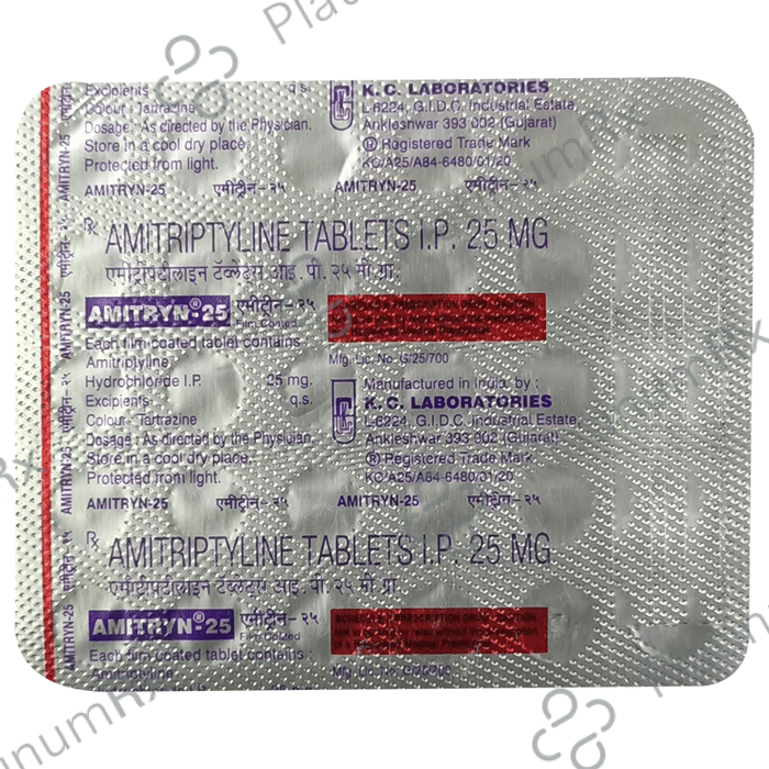 Amitryn 25 Tablet 10 Tablet
