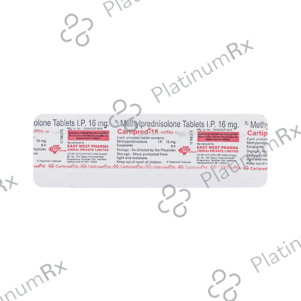 Cartipred 16mg Tablet 10s
