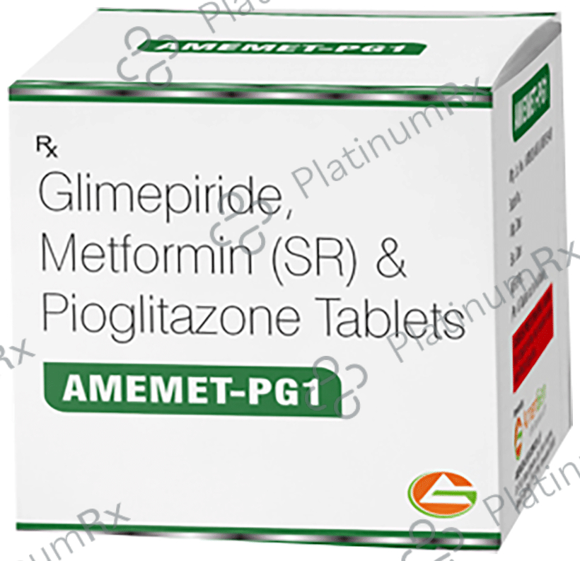 Amemet-PG 1 Tablet SR