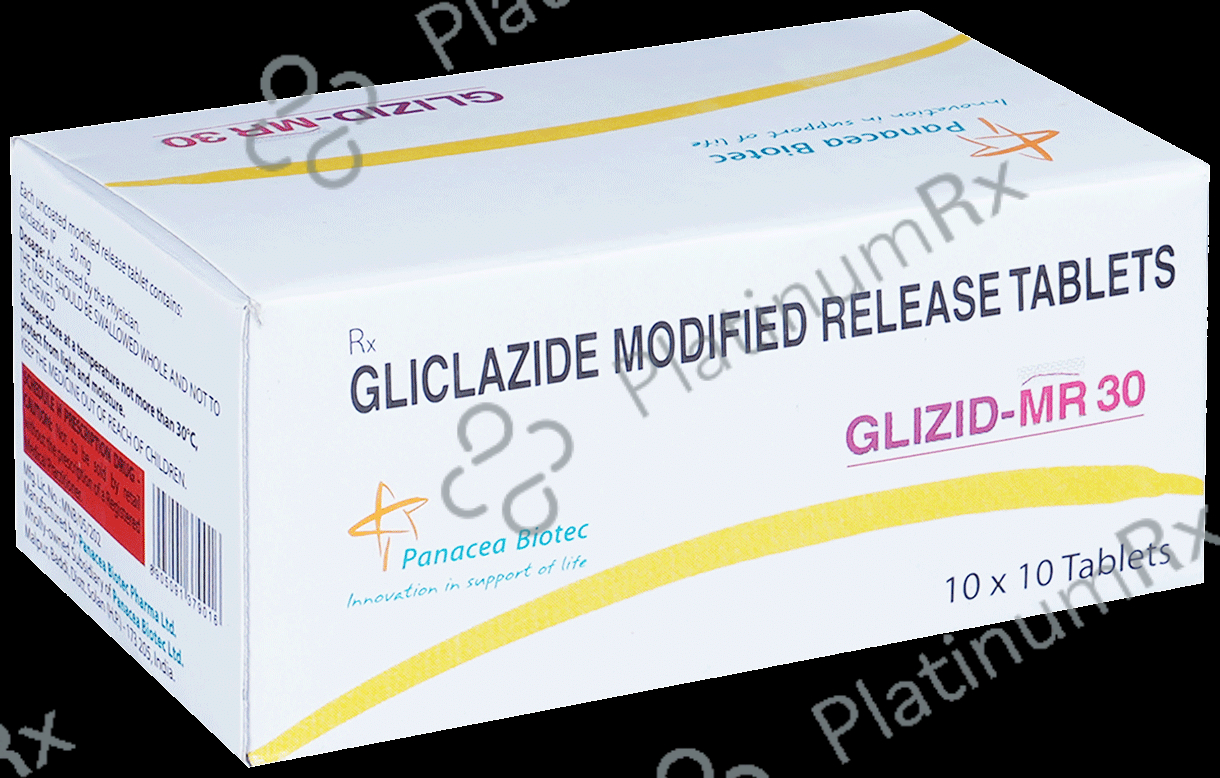 Glizid MR 30mg Tablet 10s