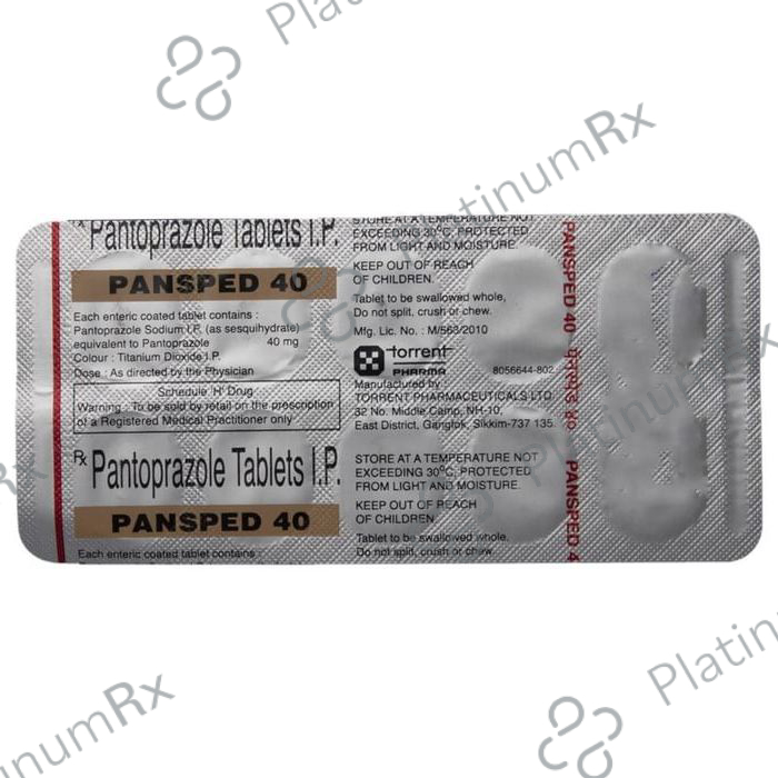 Pansped 40 Tablet 10s