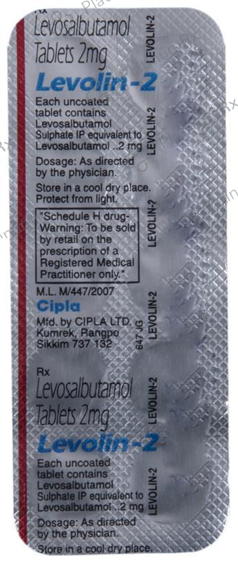 Levolin 2mg Tablet 10s