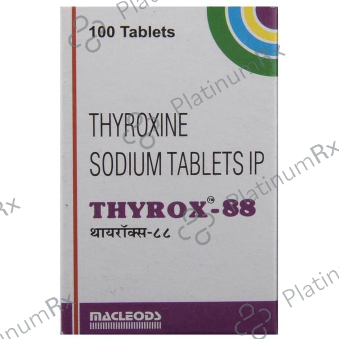 Thyrox 88 Tablet 100 tablets