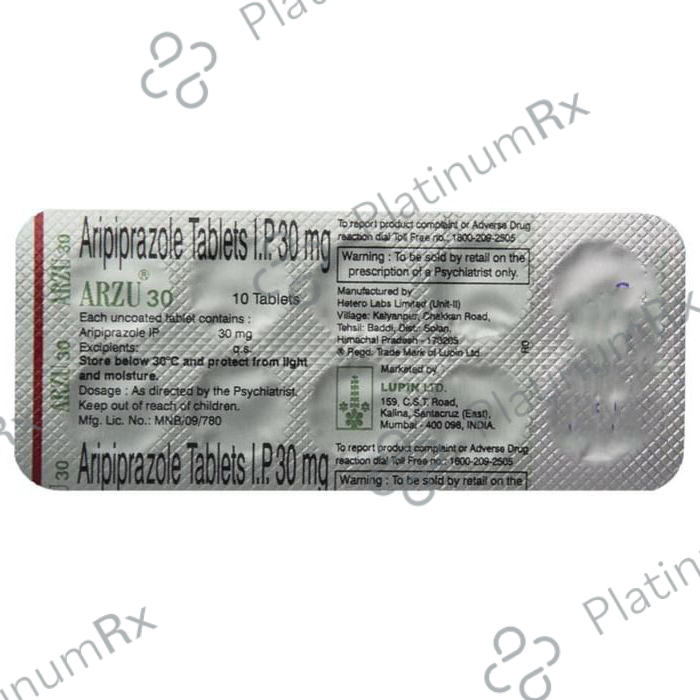 Arzu 30mg Tablet 10s