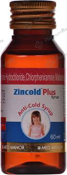 Zincold Plus Syrup 60ml