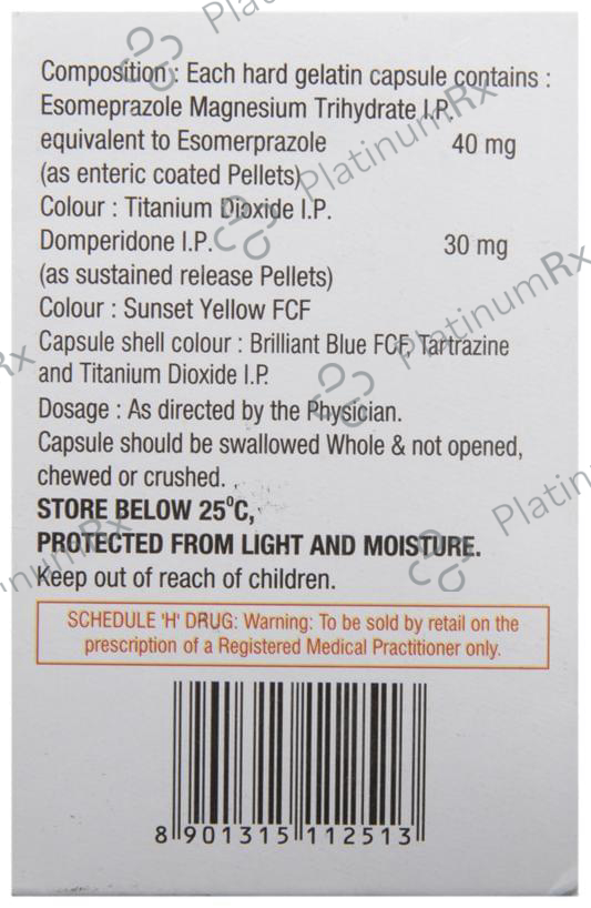 Izra D 40/30mg Capsule SR 10s