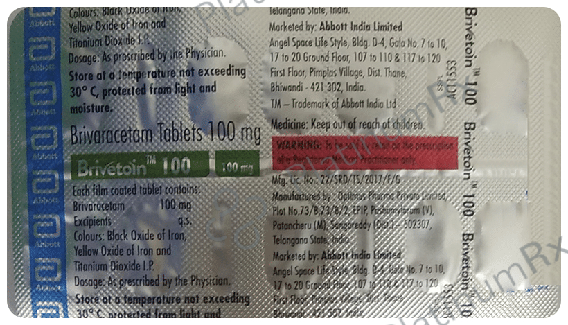 Brivetoin 100 Tablet