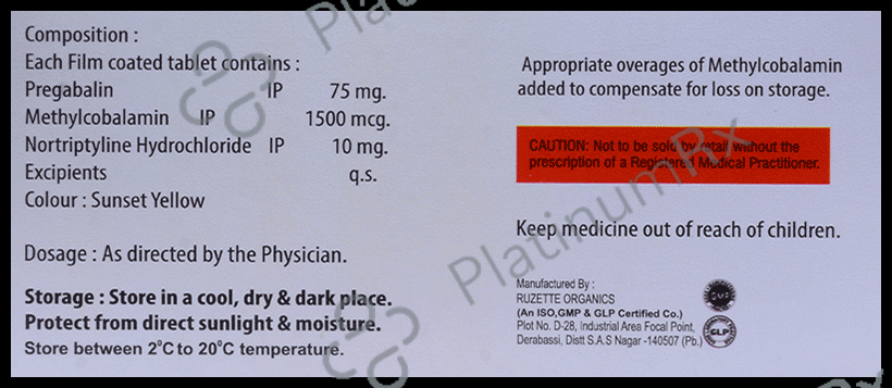 Pregalen-NTM Tablet