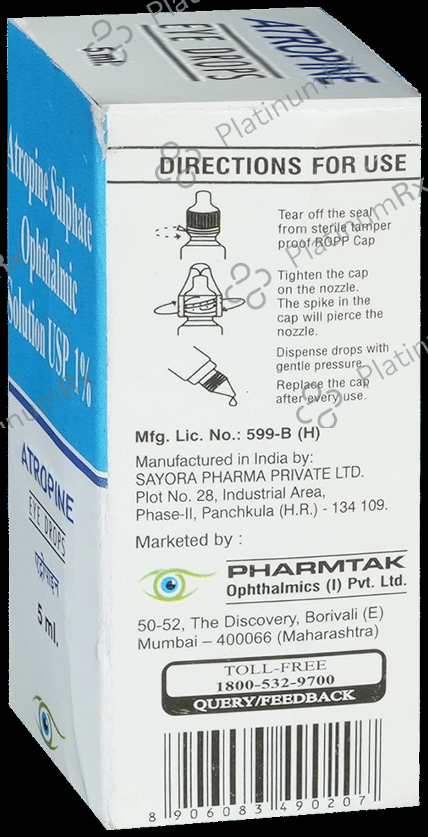 Atropine 1% Eye Drop 5ml