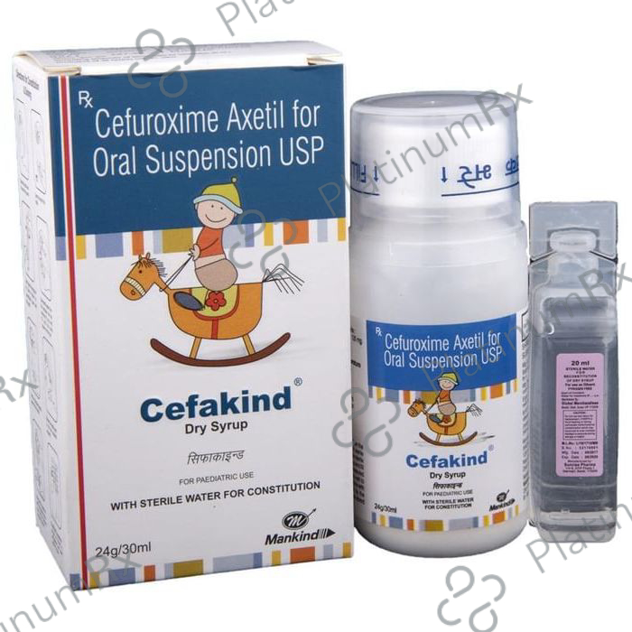 Cefakind 125mg Dry Syrup 30ml