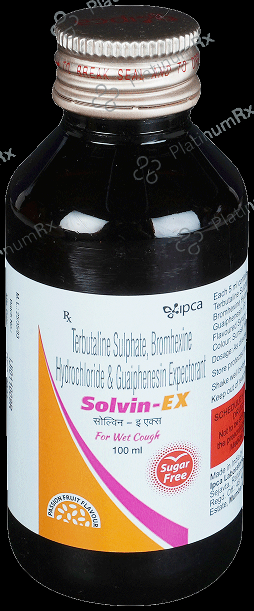 Solvin EX Passion Fruit Expectorant 100ml