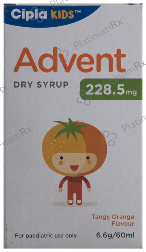 Advent 228.5mg Dry Syrup 60ml