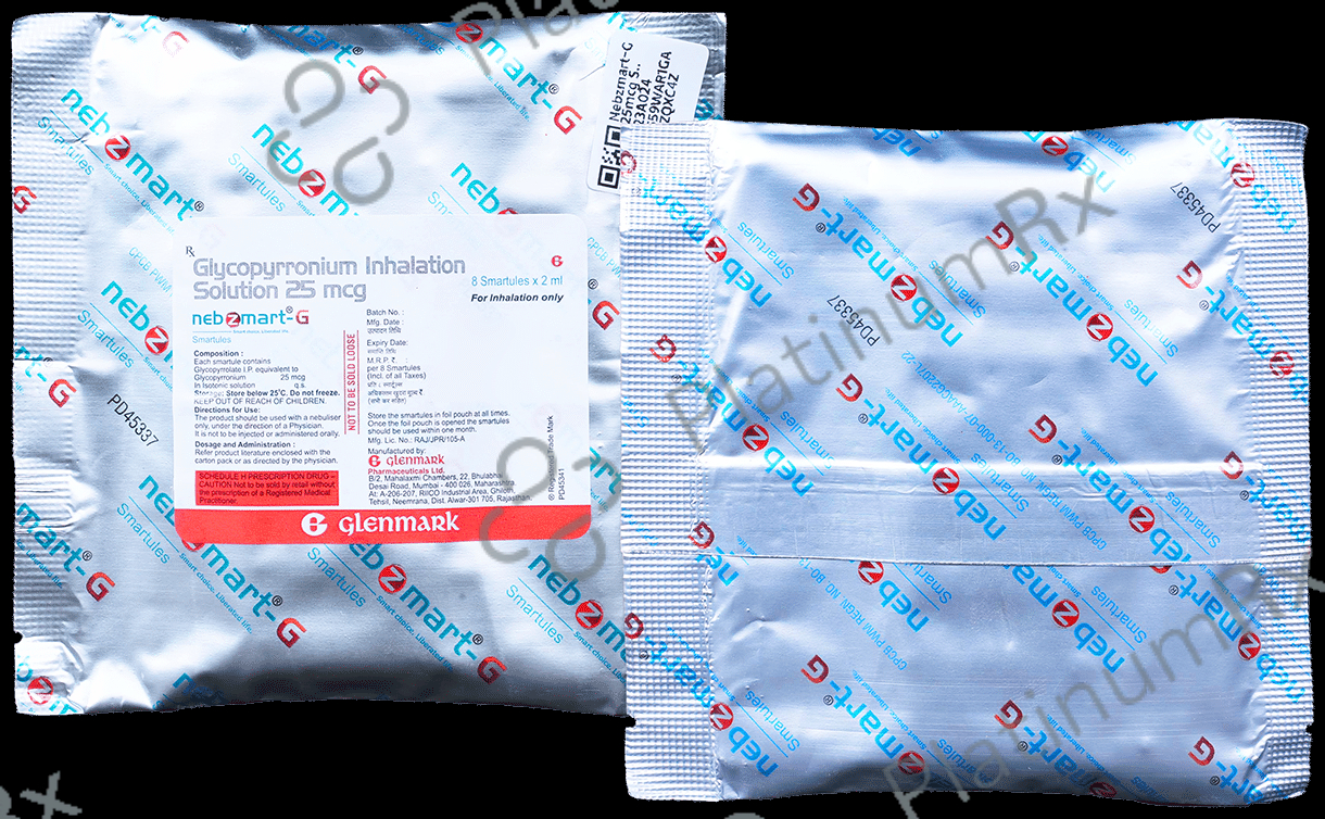 Nebzmart G 25mcg Smartules 2ml Respule 8s