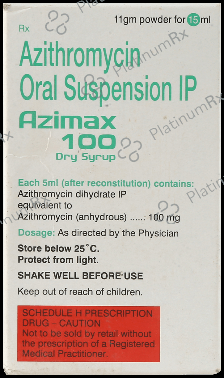 Azimax 100 Dry Syrup