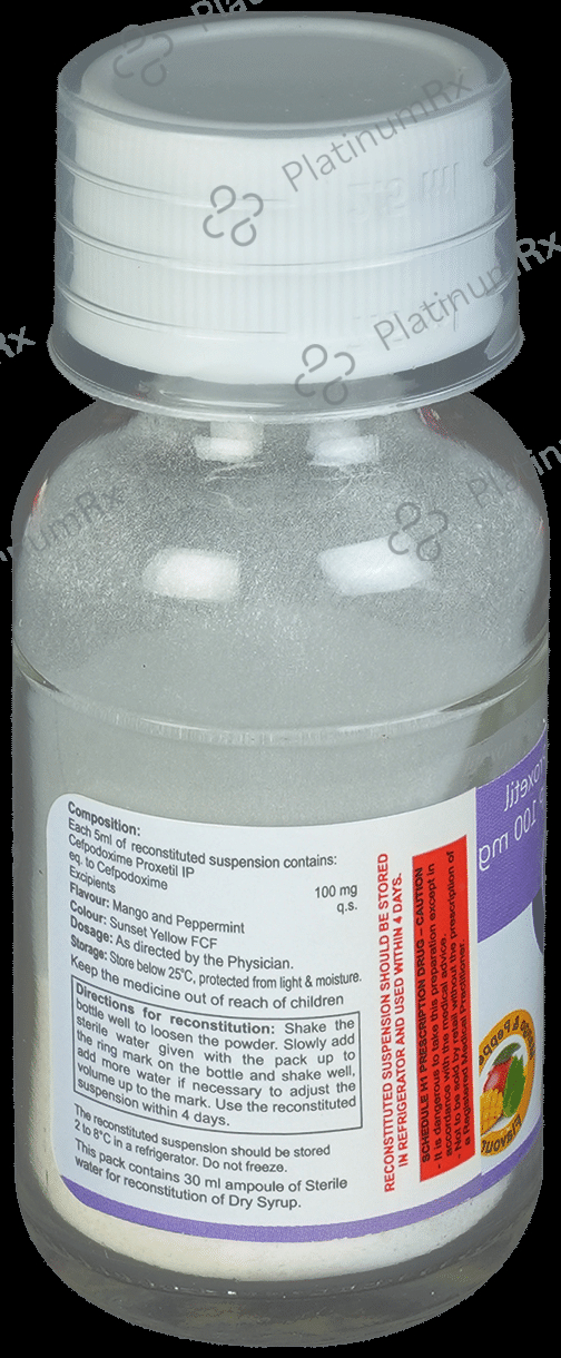 Cefredrox 100mg Syrup